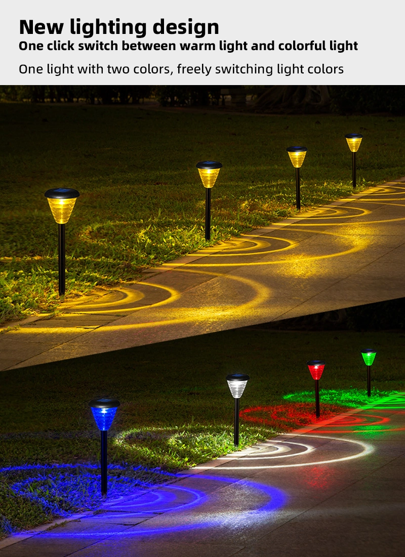 Christmas Festival Decorative Outdoor Solar LED Garden Lawn Lamps Lights for Patio Garden Yard Pathway
