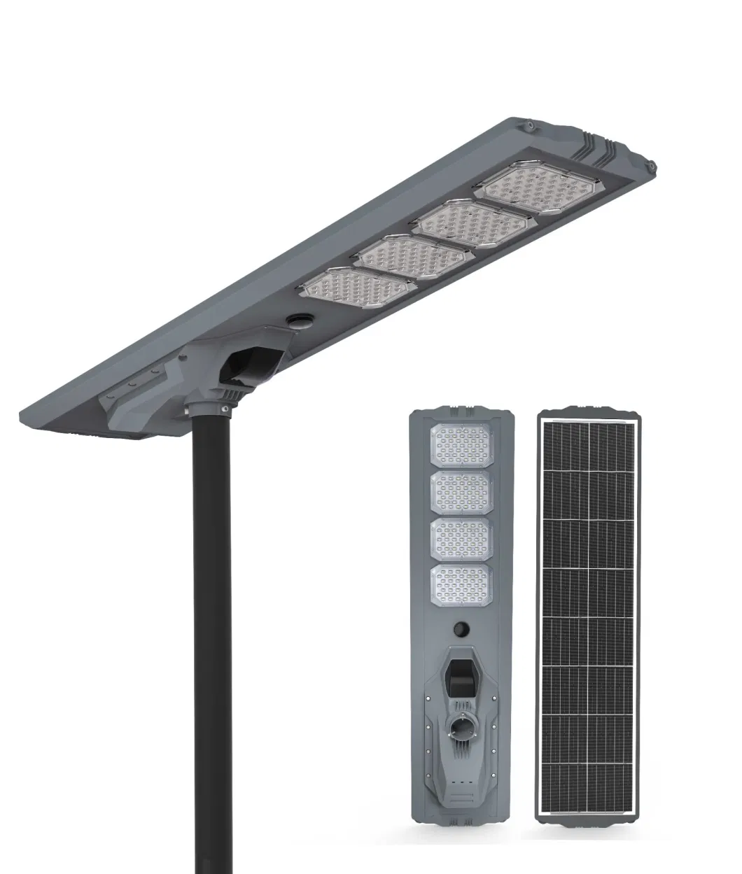 Super Bright Die-Casting Aluminum Housing Integrated SMD 300W Street Solar Light Outdoor