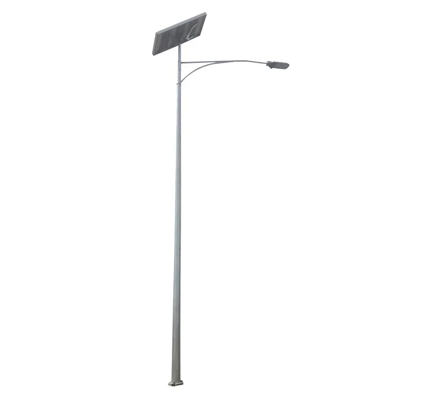 Wholesale OEM 60W 80W 100W Solar Street Light with Hot DIP Galvanized Pole Outdoor Lighting