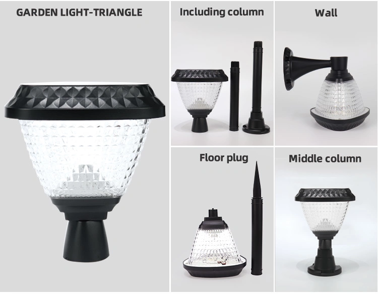 Fence Outside LED Lighting 5V LED Garden Landscape Light Wireless Solar Garden Light