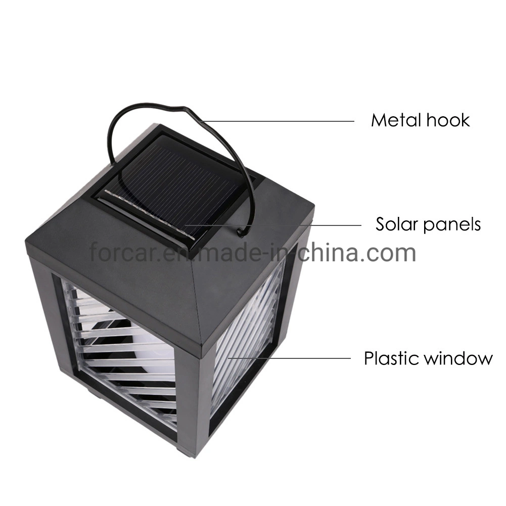 Outdoor Decorative Lighting Solar Hanging Waterproof Solar Lantern for Patio Yard Garden Pathway Decoration Warm Garden Camping Light