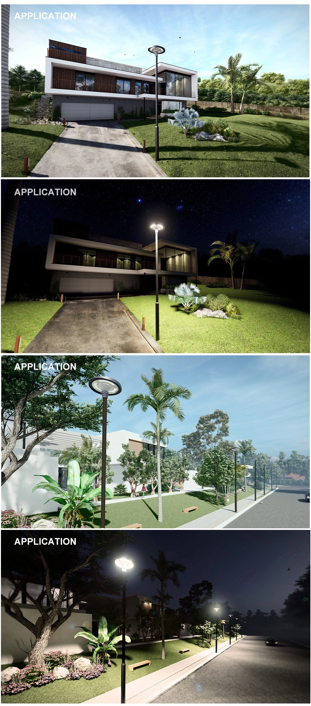 High Lumiuous High Brightest Outdoor Solar Lights