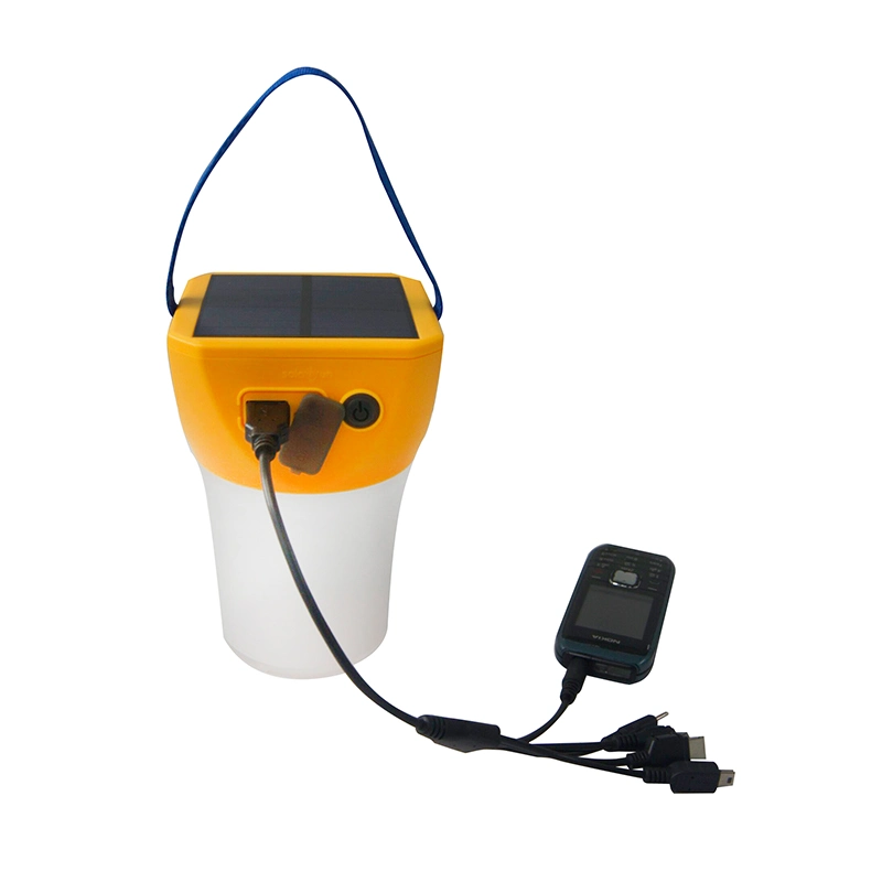 Solar Lantern for Indoor and Outdoor and Camping Light with USB Point Power Your Phone for Nigeria.