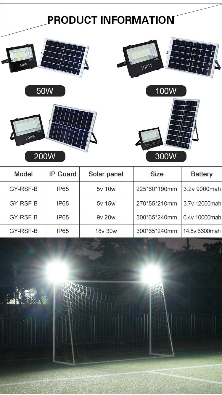 Solar Flood Light for Garden, Pool, Barn, Lawn, Flag Pole