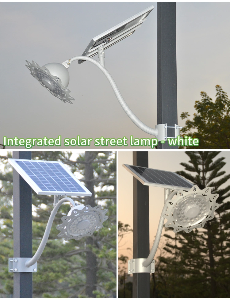 LED Motion Sensor Solar Wall Light Solar Powered Lantern Shape Security Light