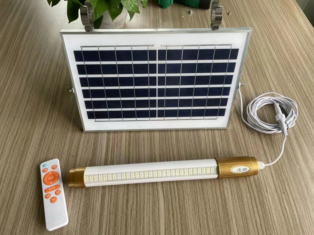 Outdoor Indoor Two in One Portable Solar LED Tube Light for Africa