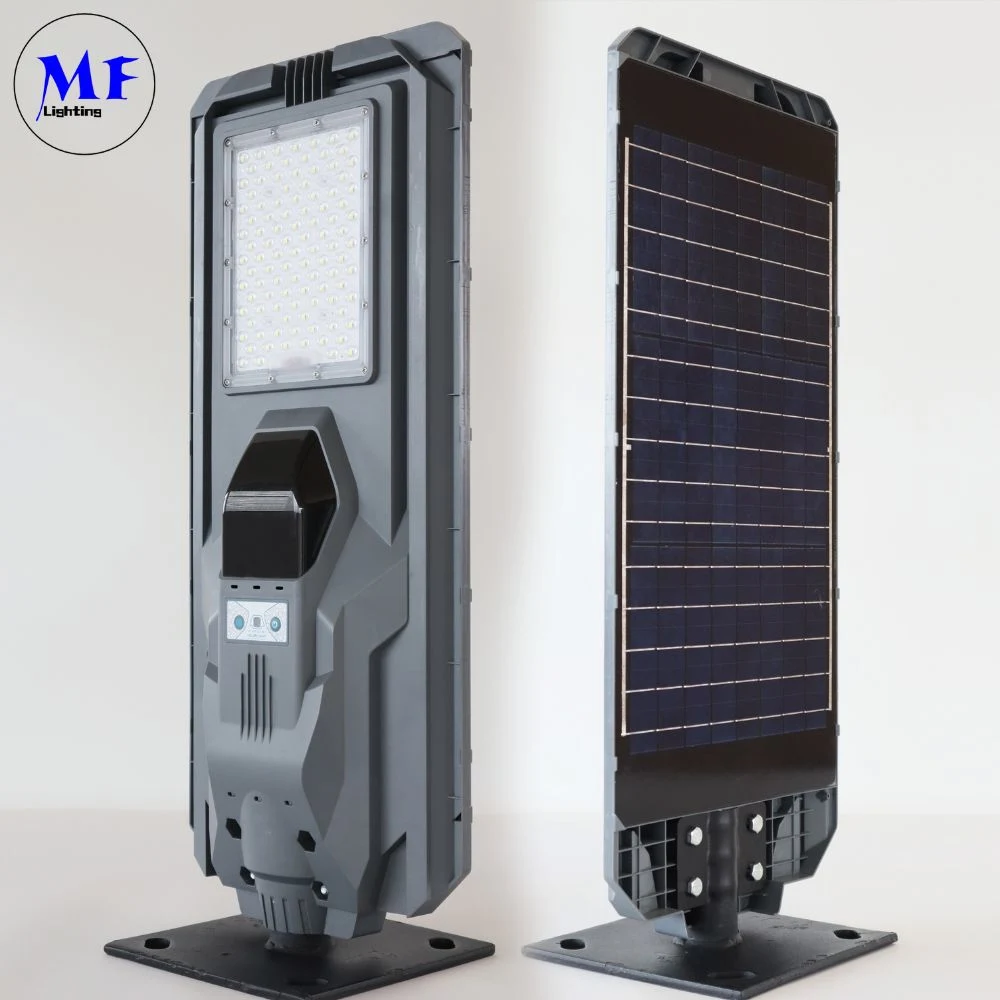 Factory Price Waterproof IP66 All in One Integrated Solar LED Street Light Motion Sensor Outdoor Camera COB Lawn Garden Wall Road Light Solar Flood Light