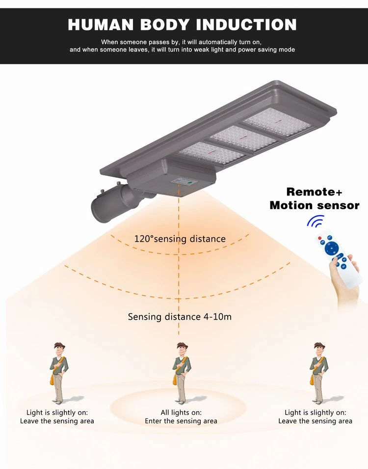 Factory Wholesale Price All in One IP65 Waterproof Outdoor Garden Road Solar Flood Lamp 100W 200W 300W 400W LED Solar Street Light