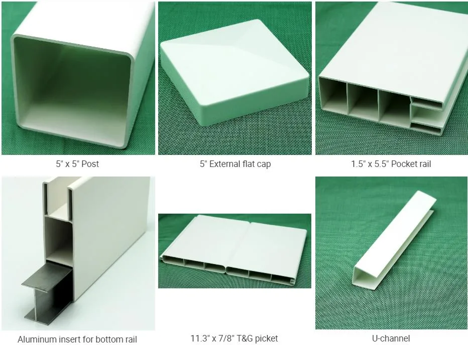 Solar PVC Fencing Post Light Caps