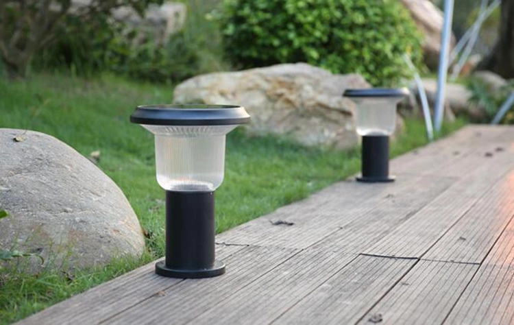 Hot Sale CE RoHS Minimalistic Energy Saving LED Lamp Garden Solar Lights for Patio Gate