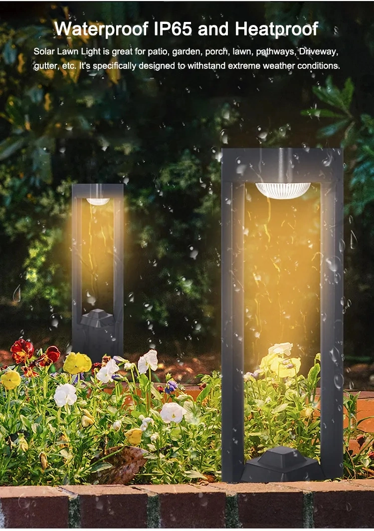 Garden Lamps Outdoor Solar Recharge Torch Light Landscape LED Solar Flame Lamp Light Sensor Solar Charging LED Light