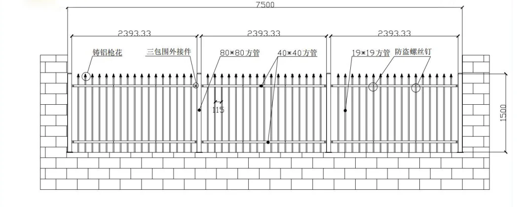 Green Environmental Protection Light and Durable Factory Direct Sales Factory Supply PVC Vinyl White Plastic Picket Fencing