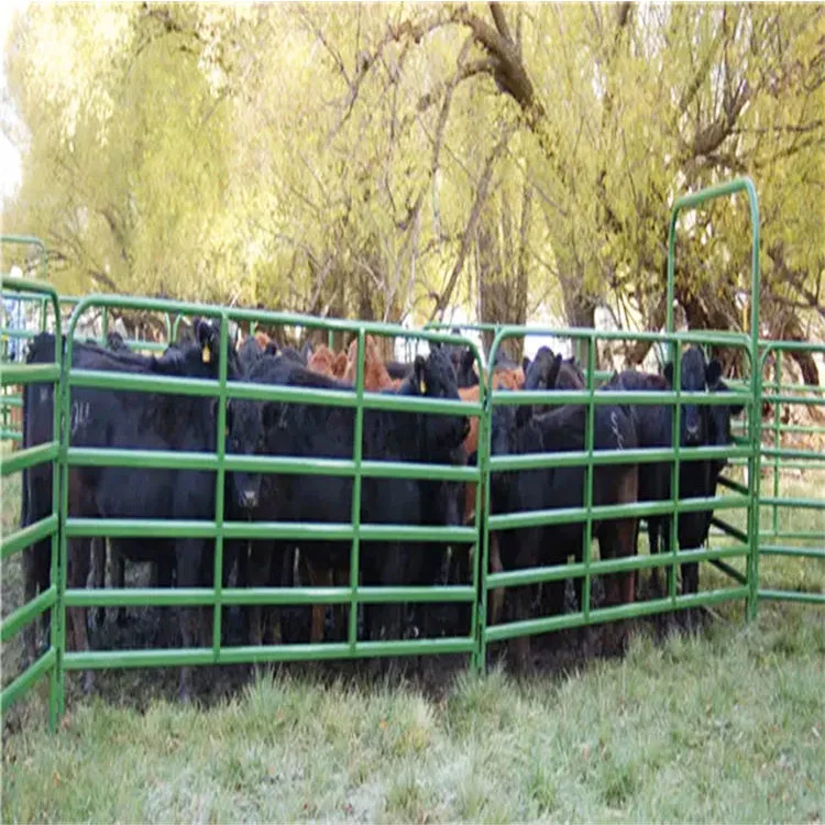 Pengxian Steel Pipe Garden Fencing China Factory Farm and Home Fencing 5 Rails 1600 mm Light-Duty 6 Livestock Fence