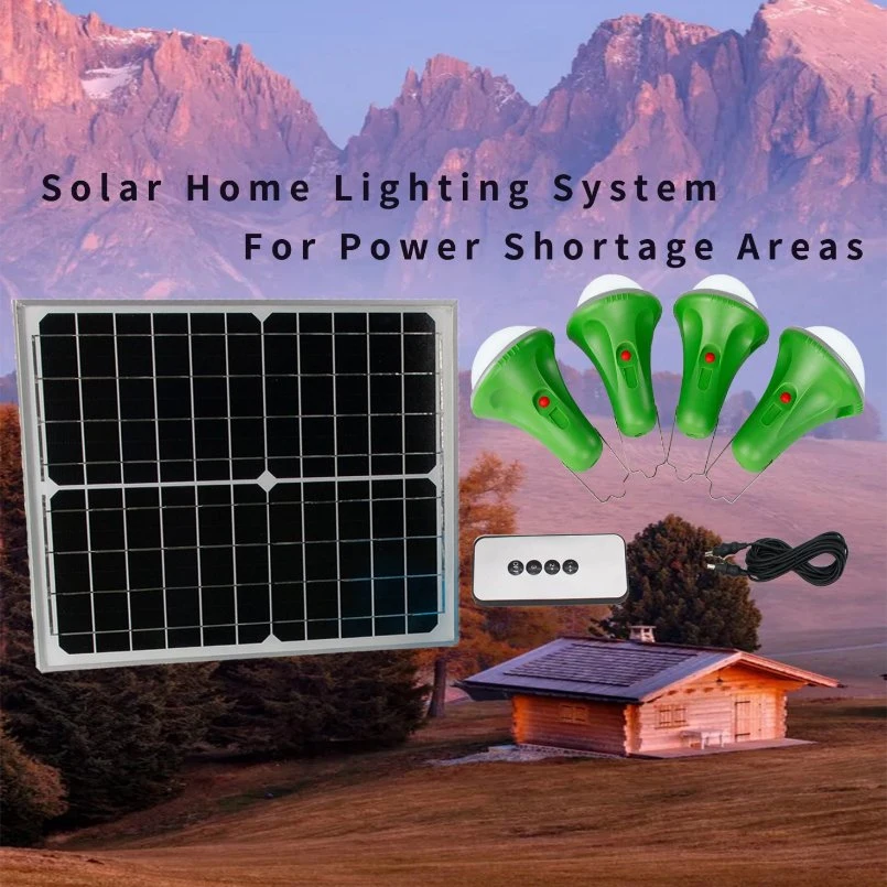 Global Sunrise Manufacturer Popular LED Solar Panel Emergency Light Portable for Home Systems with Mobile Phone Charger Solar Light