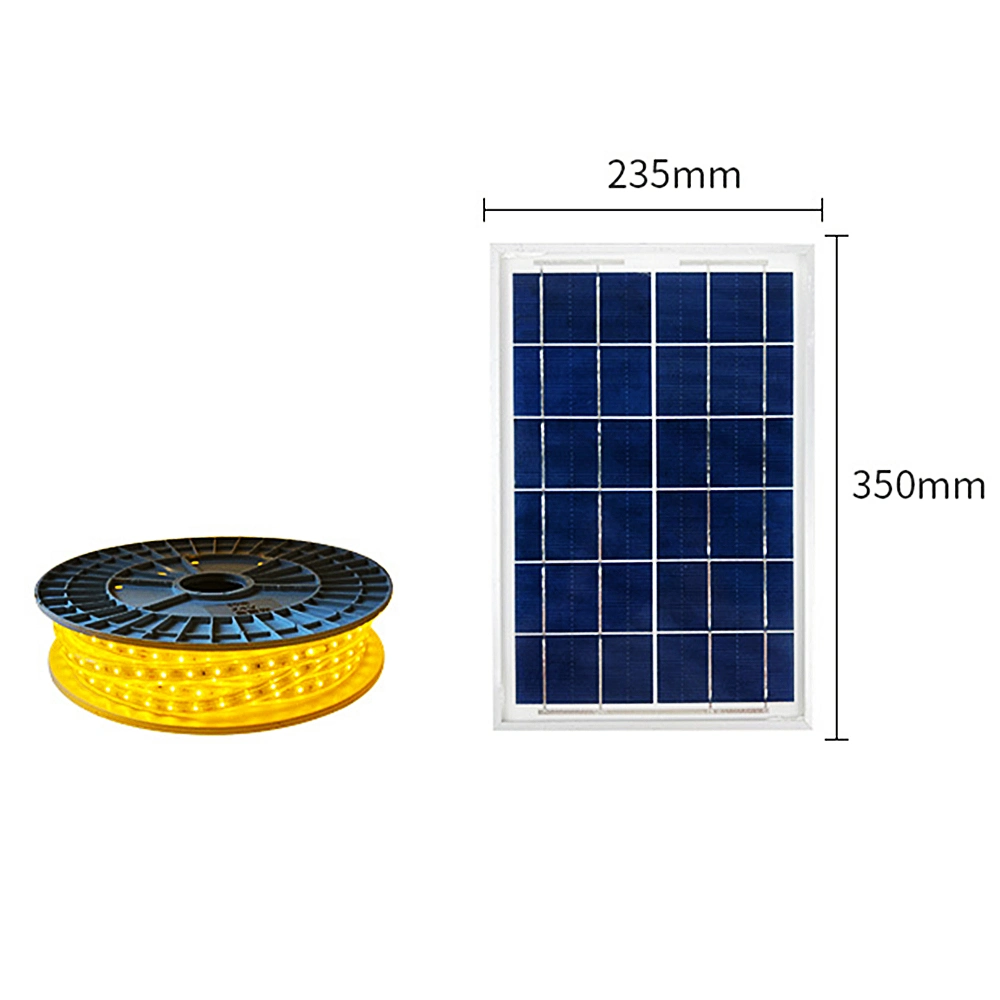 Christmas Decoration Sun Power 10m 20m Outdoor Waterproof IP67 Holiday Decoration Solar LED Strip Light