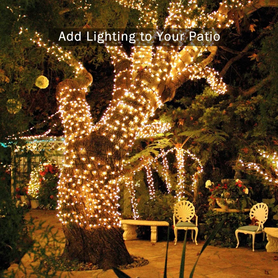 10/50/100/200 LED Solar Fairy Garland Light Outdoor Waterproof String Lights
