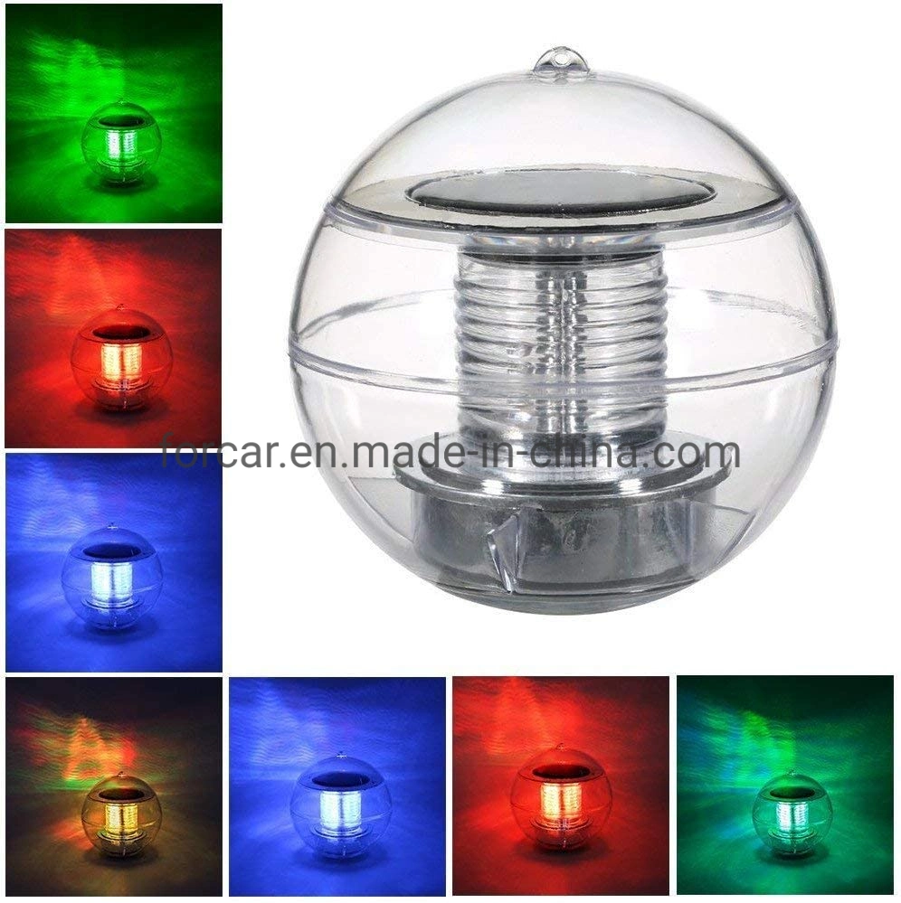Solar Powered LED Floating Lights Multi-Colour Changing Floating Globe Swimming Pool Bathtub Party Lantern
