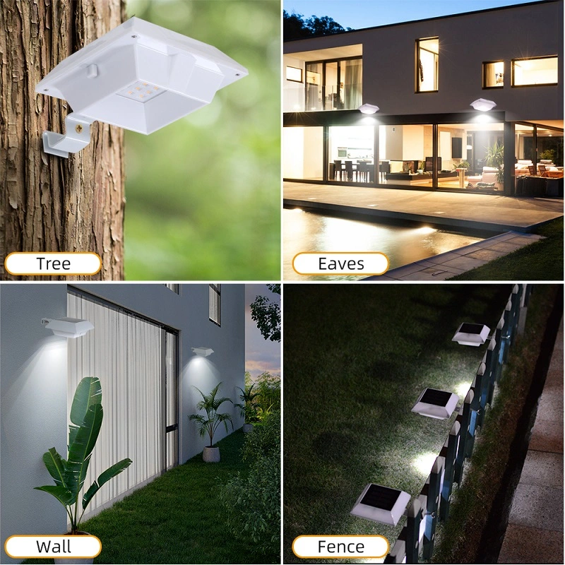LED Wall Light Best Solar Lights Driveway Lamp Fence Lighting Garden Light