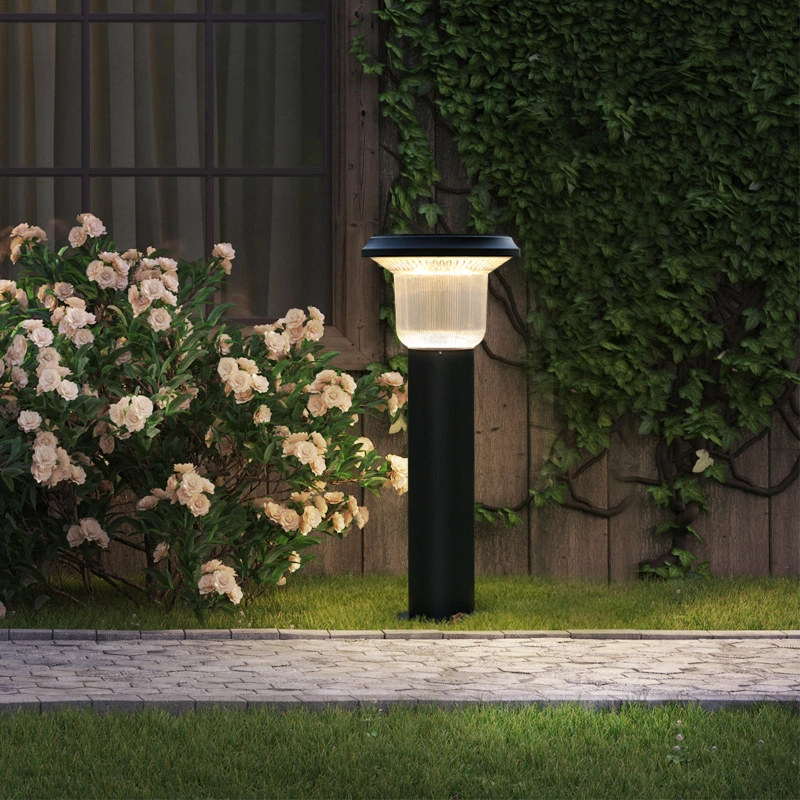 Etrnled 12V Terrace 3W Power Gutter and LED Picket for Fence Rust Lights Solar Outdoor Garden Light Half Moon