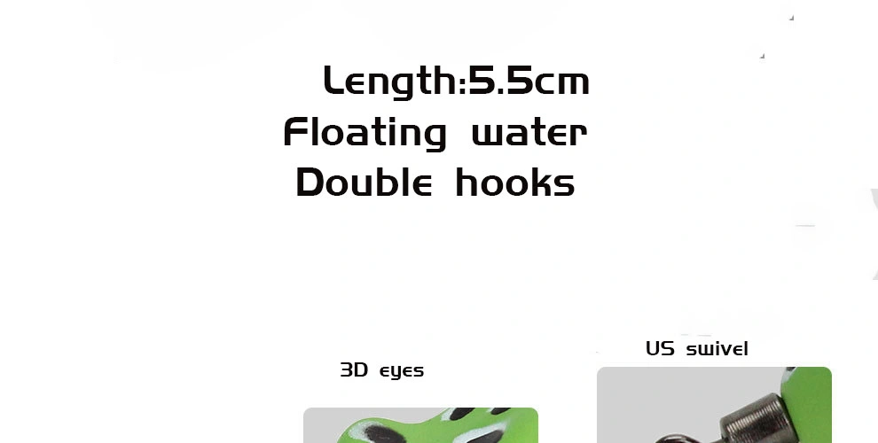 3.2cm Mini Frog, Floating Water Frog Lure, Frog, Rubber Frog, Soft Frog Lure, Soft Lure, Soft Bait Fishing