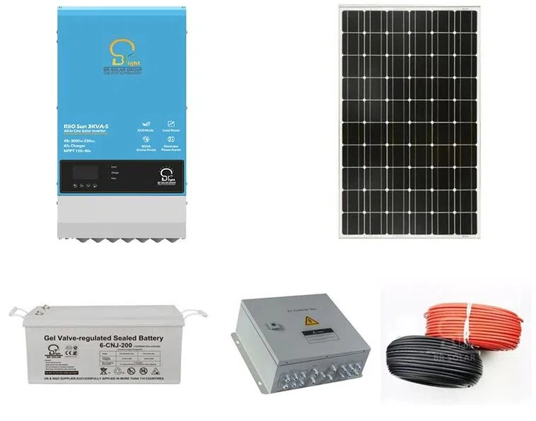5kw 8kw 10kw 15kw 20kw 30kw 40kw off Grid Solar Home Lighting Portable Panel Power Energy Lighting Solar Power System with Lithium Battery