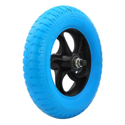 Hand Trolley PU Foam/Foaming Tyre Wheelbarrow /Flat Free Tire PU Foam Wheel 3.25-8