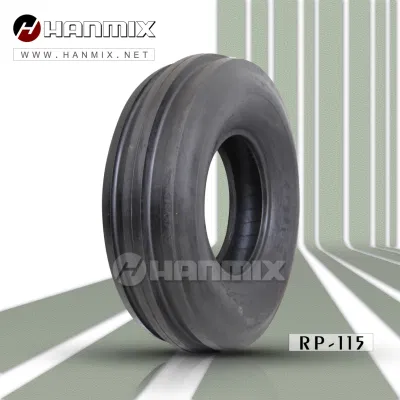 Hanmix Agriculture Industrial Farm Paddy Feald Rice Transplante Irrigation Wheels Solid Rubber Tyres for Tractor and Harvester 4.00-12, 4.00-14