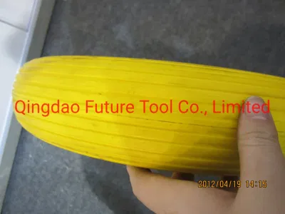 China Qingdao 350-8 PU Foam Wheelbarrow Wheel