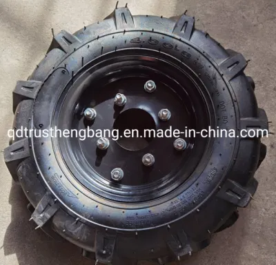 Pneumatic Agricultural Tyre 4.00-8 Rubber Wheel