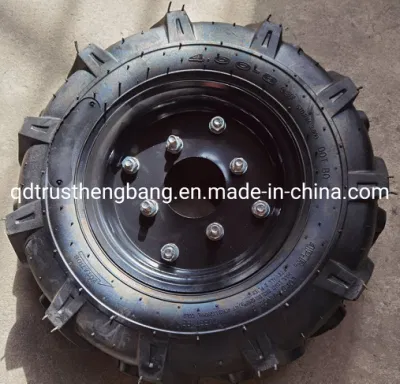  Pneumatic Agricultural Tyre 4.00-8 Rubber Wheel