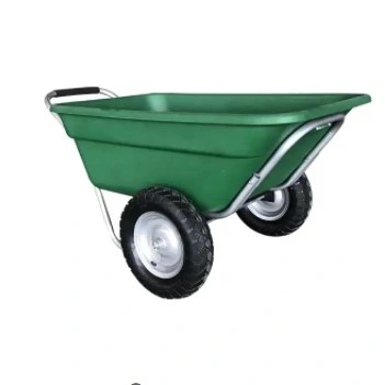 180L Large Garden Wheel Barrow/Wheelbarrow with Plastic Tray Wb3087 (wb3600)