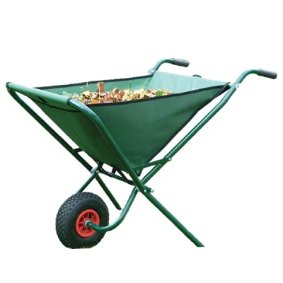 Garden Folding Leaf Wheelbarrow with 600d Oxford Bag