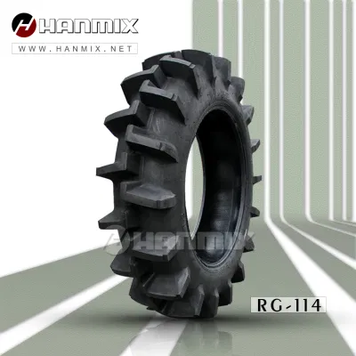 Hanmix Agr Industrial Farm Paddy Feald Rice Transplante Irrigation Wheels Solid Rubber Tractor Harvester 8.3-20/24 9.5-24 11.2-24 Agricultural Tires Tyres