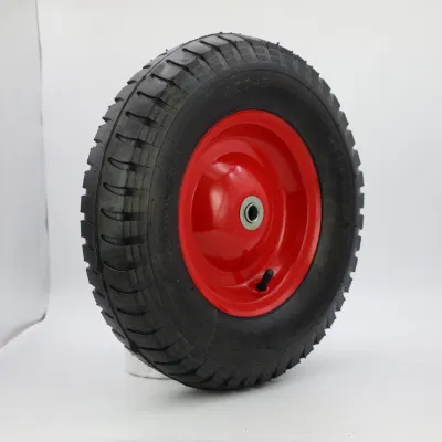 Pneumatic Rubber Wheel Air Tire for Hand Trolley (10′ ′ X4.00-8)