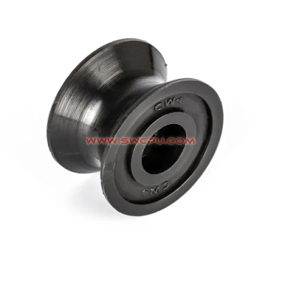 High Quality Black UHMWPE Plastic Door and Window Guide Pulley Wheel / Sheaves