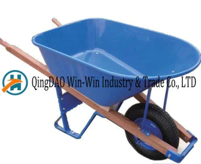 Strong Construction Garden Tool Cart Hand Trolley Wheel Barrowagriculture Industrial Hand Wheelbarrow