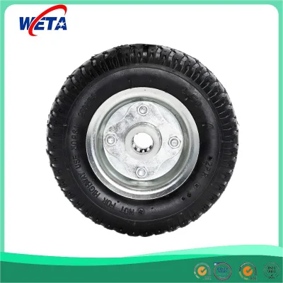 3.50-7 Solid PU Foam Soft Wheelbarrow Wheel for Wheelbarrows with Lug Pattern, Garden Carts for Turkey