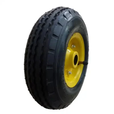Trolley Small Pneumatic Solid Tire Rubber Wheel 2.50-4 3.00-4 Wheelbarrow Tire 250 4 300 4