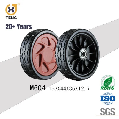 Good Performance 10 Inch PU Solid Wheel for Lawn Mower