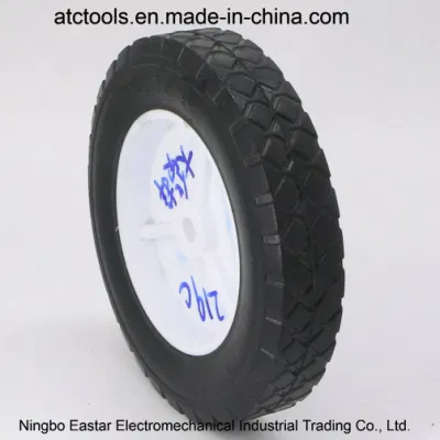 8X1.75 8" X 1 3/4" Lawnmower Wheel Plastic Rim / Hard Rubber Tire
