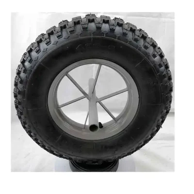 Wholesale 8 Inch 16 Inch Pneumatic Inflatable Rubber Tire Wheel 4.80/4.00-8 for Steel Garden Utility Wagon Trailer Trolley Cart