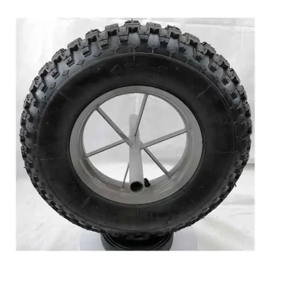  Wholesale 8 Inch 16 Inch Pneumatic Inflatable Rubber Tire Wheel 4.80/4.00-8 for Steel Garden Utility Wagon Trailer Trolley Cart