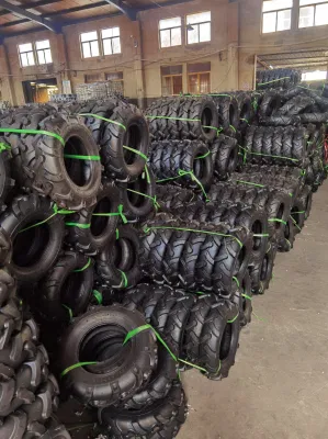 High Quality Pneumatic Rubber Tyre 3.50-8 Wheel for Micro-Tillage Farm Vehicles and Small Grass Shredder