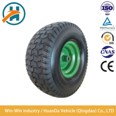  15 X6.50-6 PU Foam Wheel Garden Tactor Lawn Mover Flat Free Tires