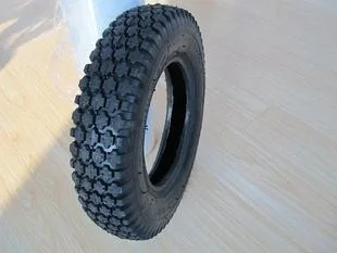 Tire 350-8/400-8 Rubber/Penumatic Wheel for Trolley/ Wheel Barrow