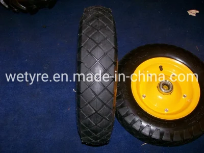 Air Tyre Durable Wearable High Quality Pneumatic Rubber Wheel with Inner Tube (3.50-8)