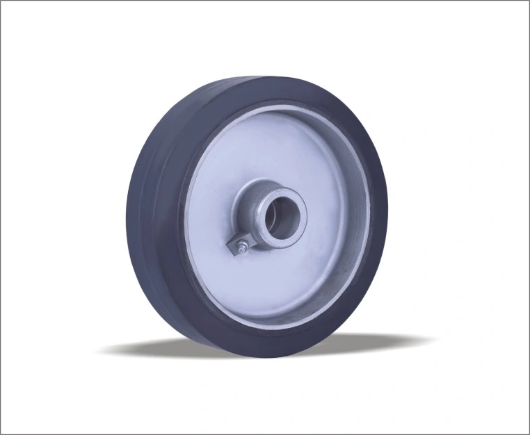 Trustworthy China Supplier Semi Pneumatic Rubber Wheel