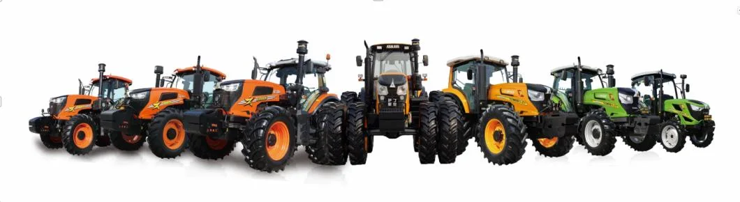 TF Made in China High Quality 90HP 4 Wheel 4WD with Luxury Cab Agriculture Farm Tractor