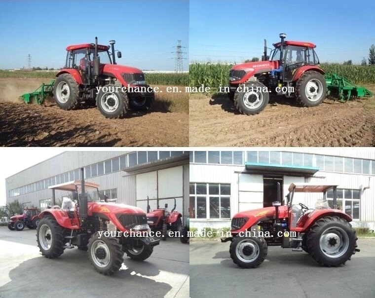 Hot Sale Dq904 90HP 4WD Agricultural Wheel Farm Tractor with Paddy Tire for Paddy Field Farming Work