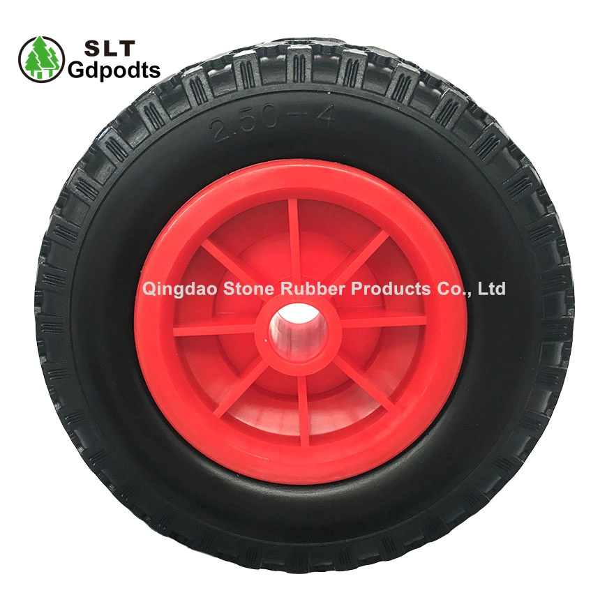 2.50-4 Flat Free Tire for Boat Trailer and Trolley